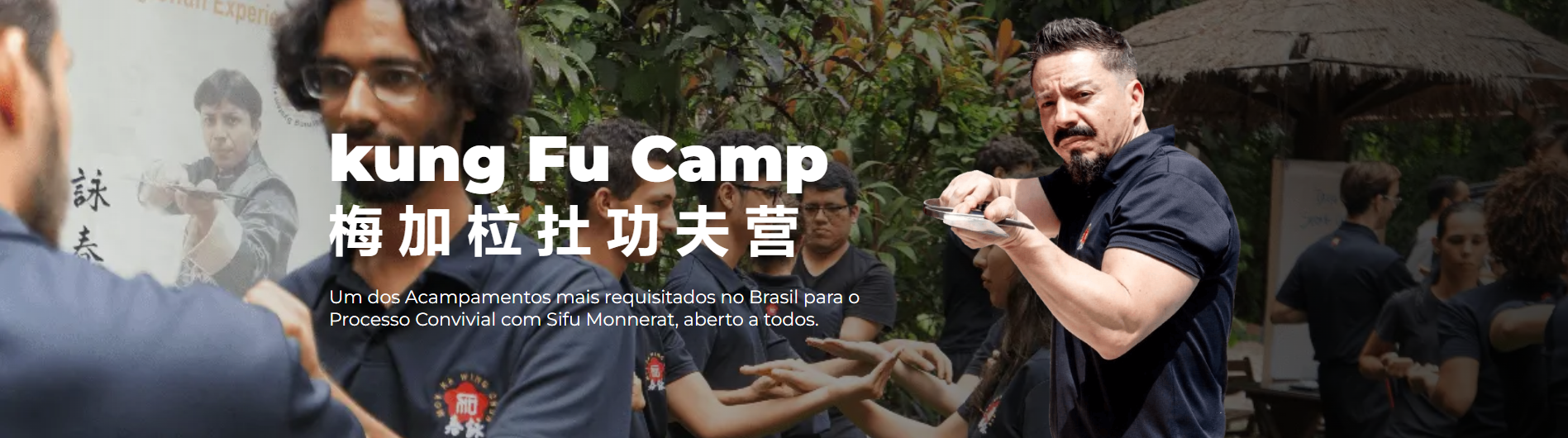 Kung Fu Camp em Niterói com Sifu Monnerat